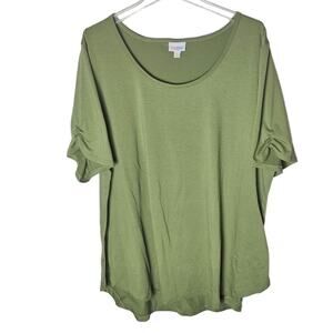 LuLaRoe Olive Short Sleeve Women's Tee